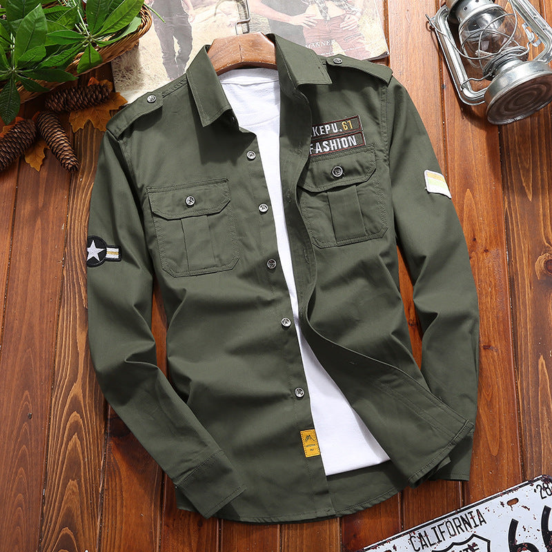 Men's Jacket - Military Design