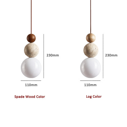 Travertine Pendant Lamp – Minimalistic & Stylish Design