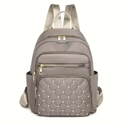 Quilted Front Backpack