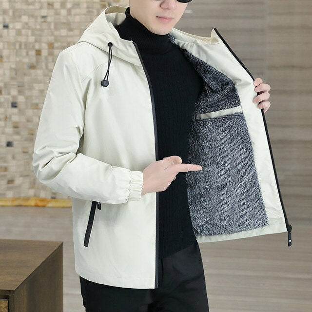 Quinten | Trendy hoodie jacket for men