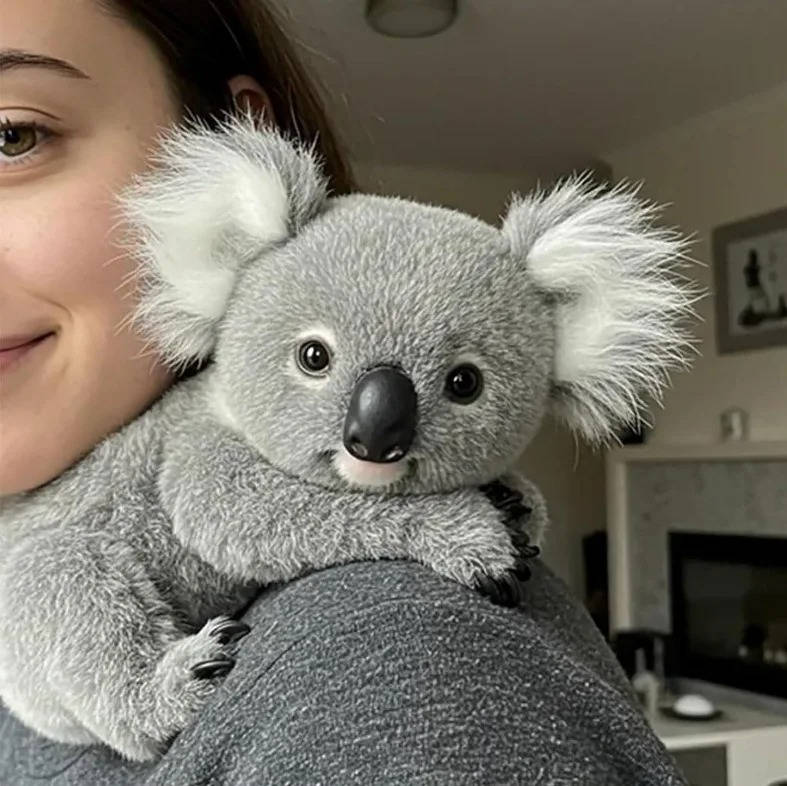 Peluche a forma di koala con peso – Morbido e confortevole da coccolare