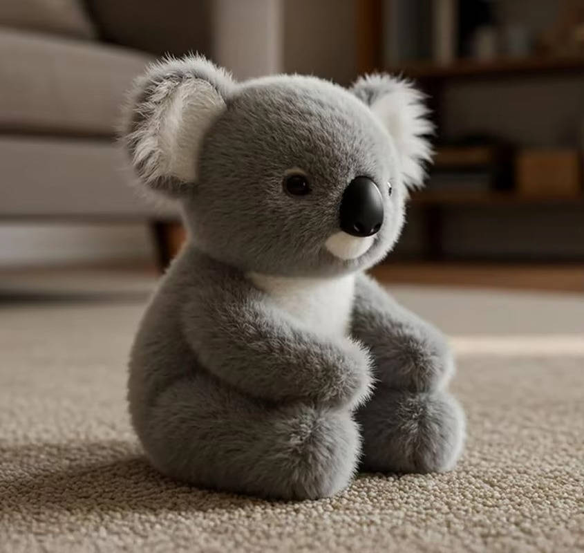 Peluche a forma di koala con peso – Morbido e confortevole da coccolare