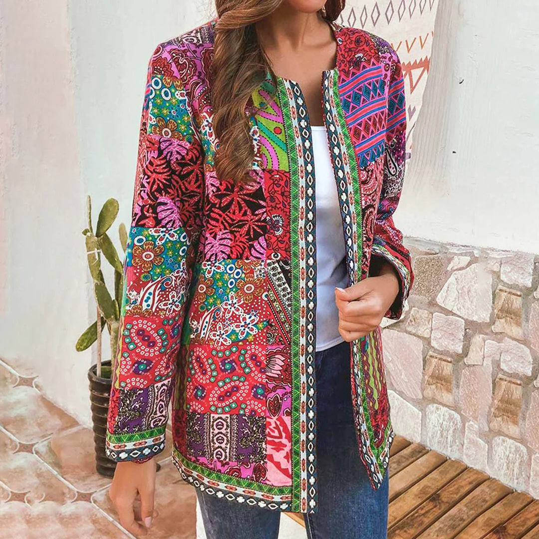Sally - Cardigan lungo elegante e raffinato da donna