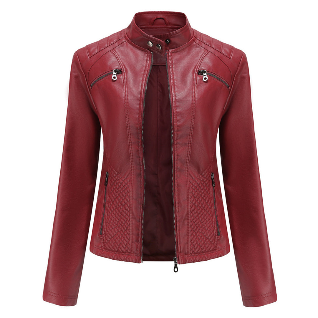 Leather Jacket for Women - Morgan