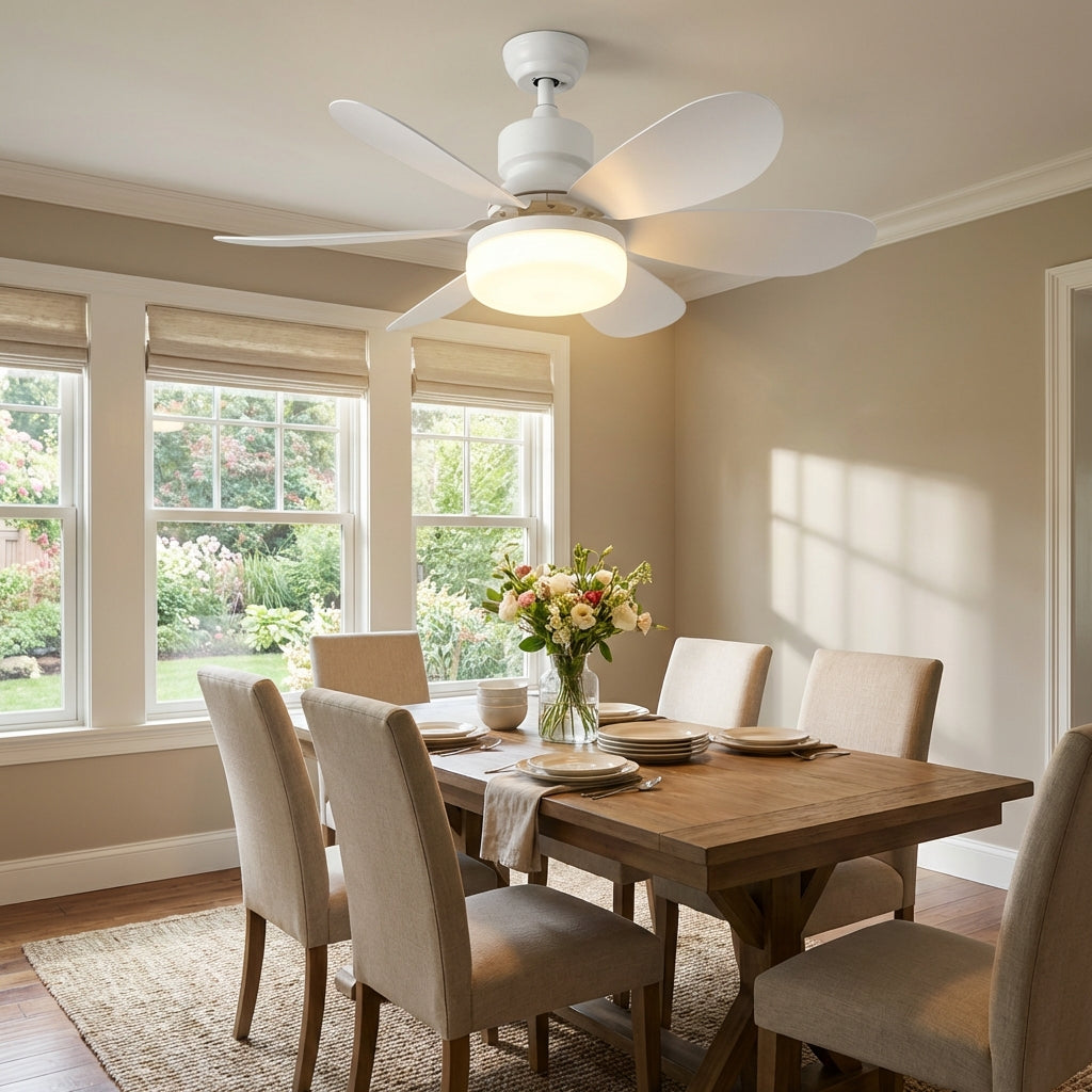 Ceiling light fixture with remote control