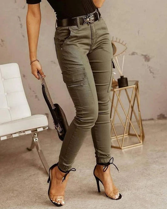 Jeans cargo para mujer - Mirasa