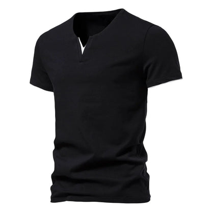 Rieks | Cotton Slim Fit T-shirt