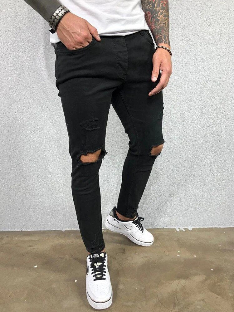 Rik | Ripped Skinny Jeans for Men