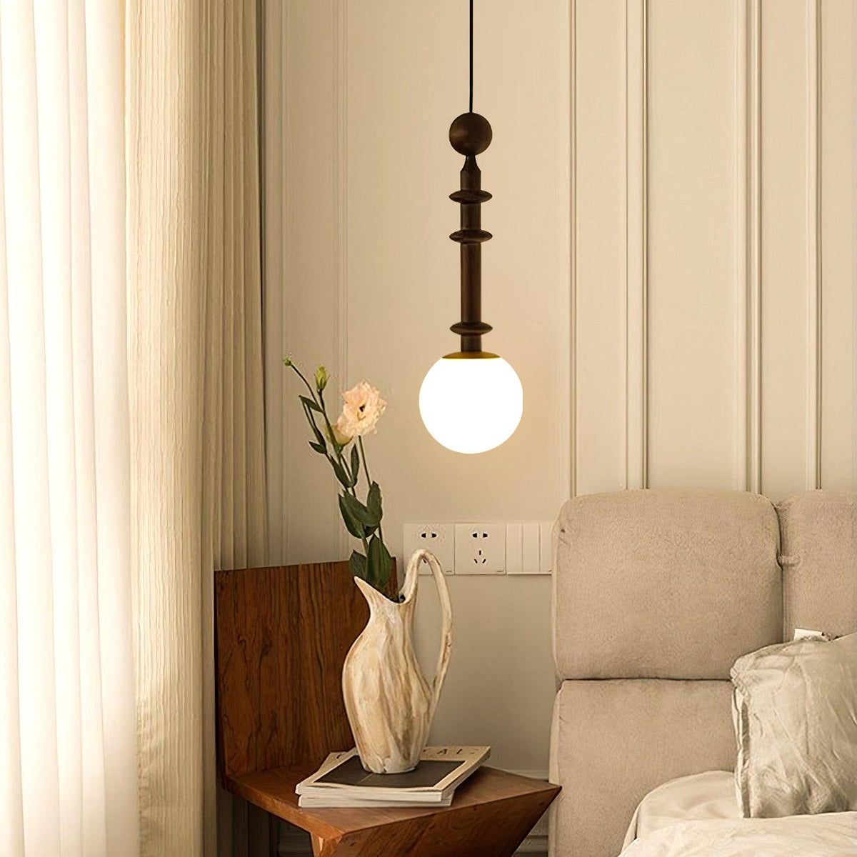 Roman Column Pendant Light - Timeless Elegance and Modern Refinement