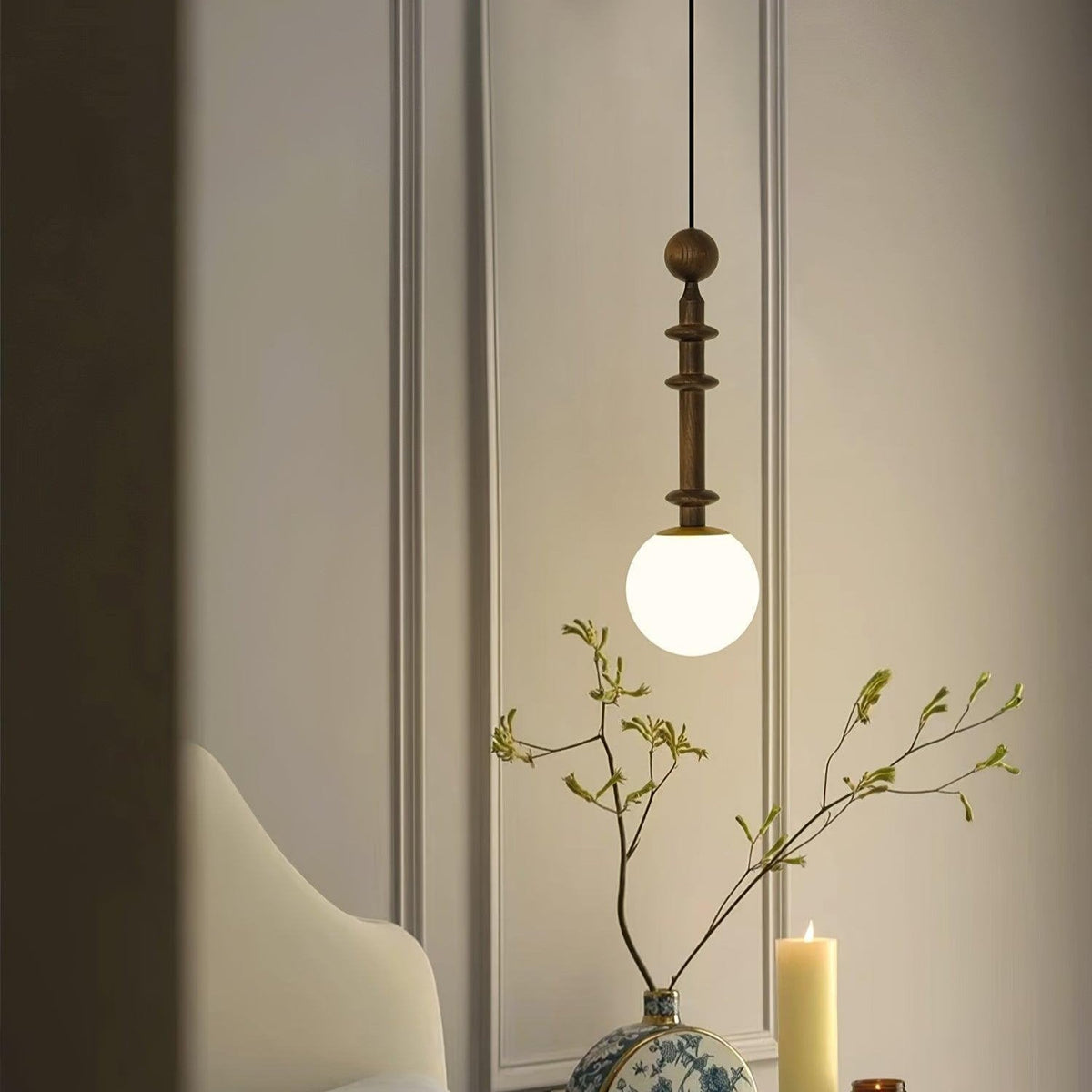 Roman Column Pendant Light - Timeless Elegance and Modern Refinement