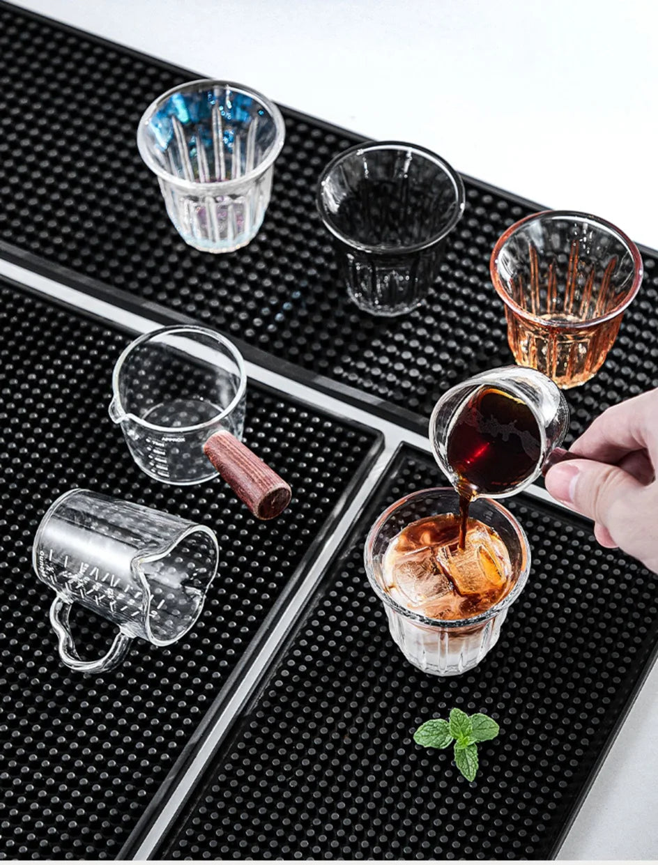 Rubber Coffee Mat - Waterproof - Heat Resistant - Perfect Protection