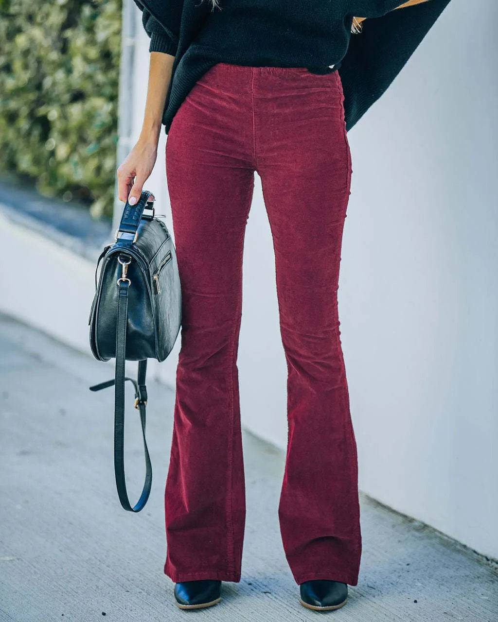 Ruby | High waist flare trousers for women