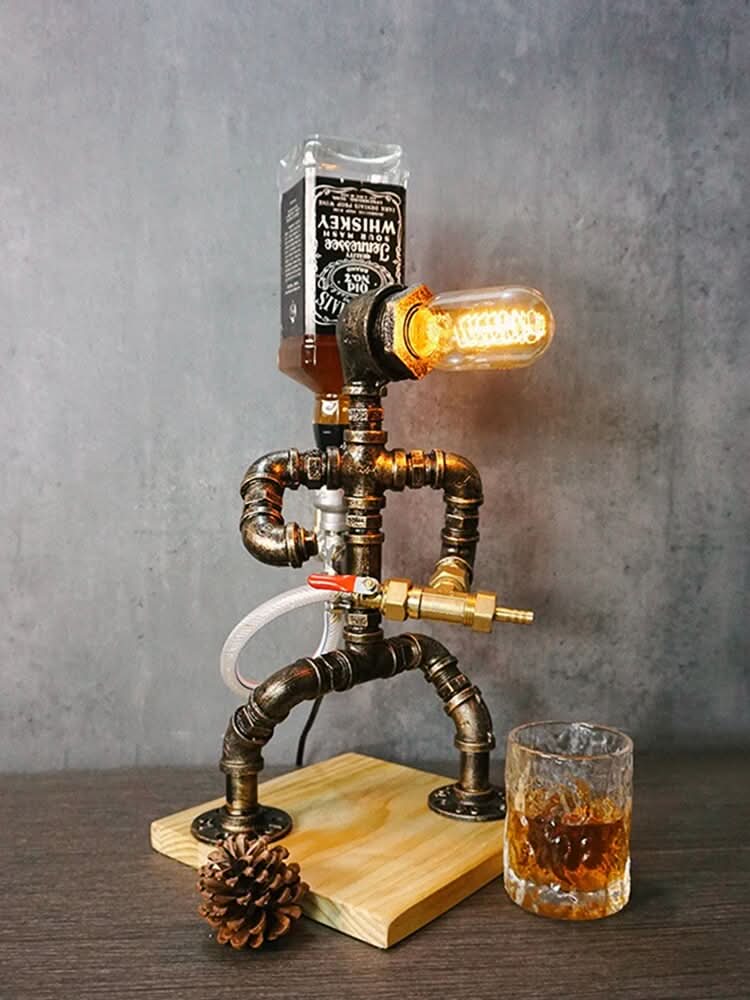 Rvs Water Pipe Robot | Drinks Stand