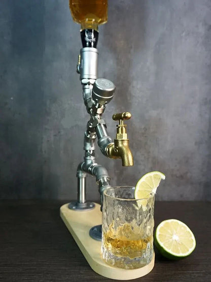 Rvs Water Pipe Robot | Drinks Stand