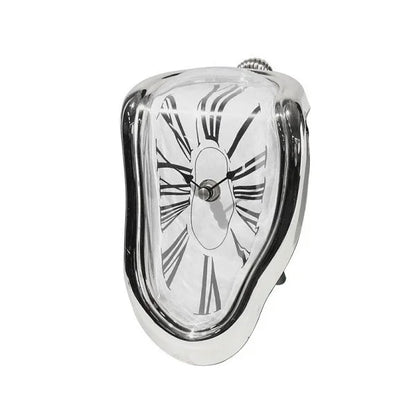 Melting Clock - Surrealist Style - Unique Decorative Artwork