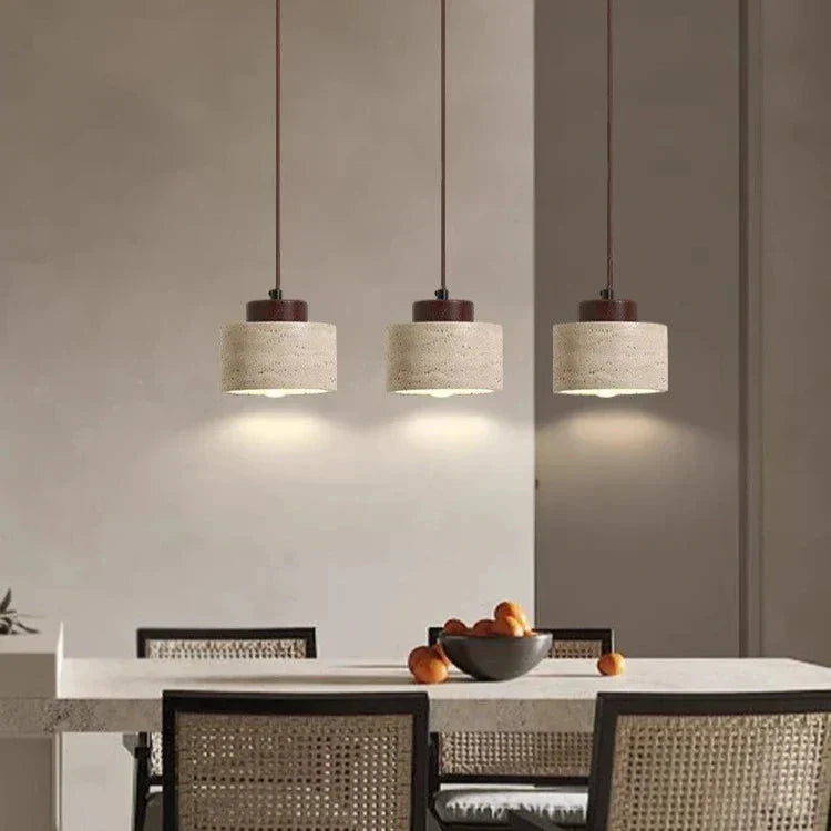 LED Pendant Lamp Travertine – Scandinavian & Retro Design