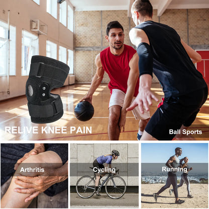 Knee Brace - Adjustable and Hinged - Optimal Support