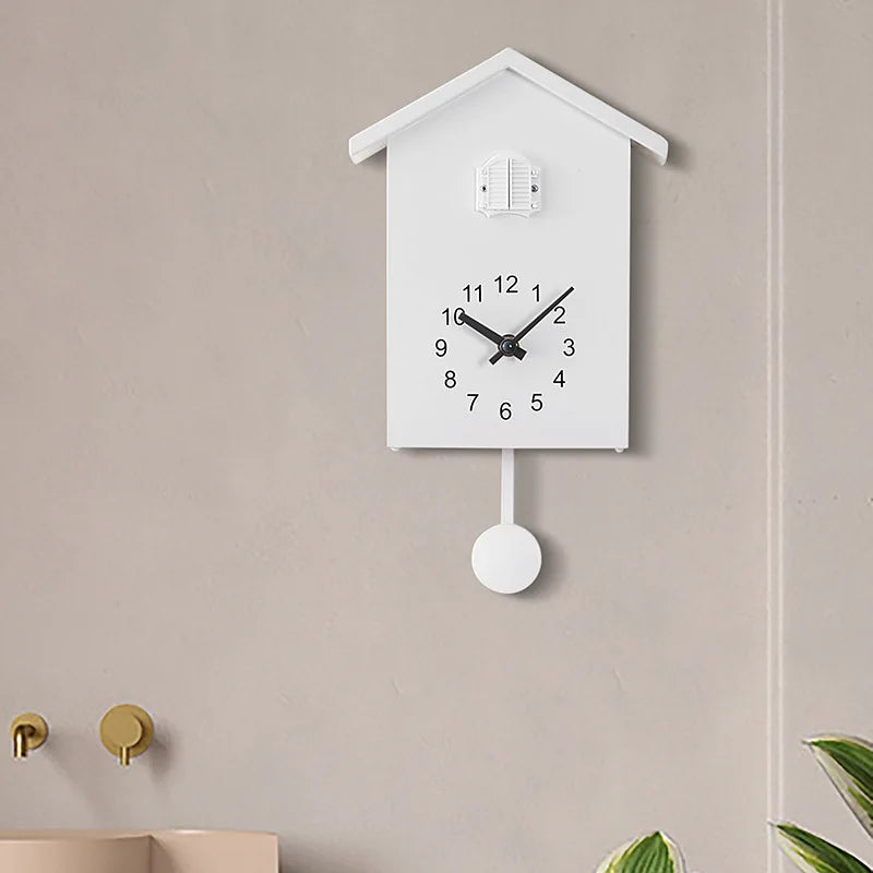 Modern Cuckoo Wall Clock - Pendulum with Unique Design