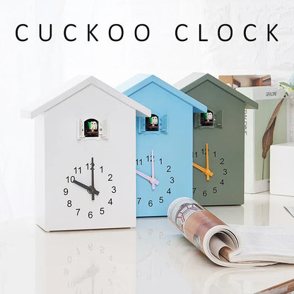 Modern Cuckoo Wall Clock - Pendulum with Unique Design