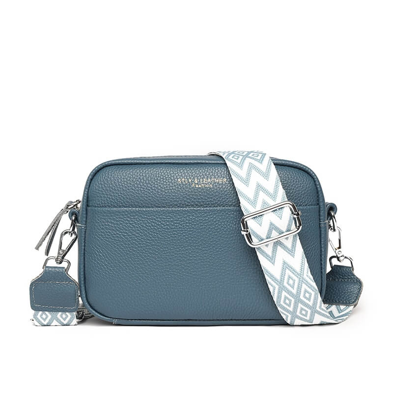 Bolso de cuero elegante: bolso de hombro para mujer