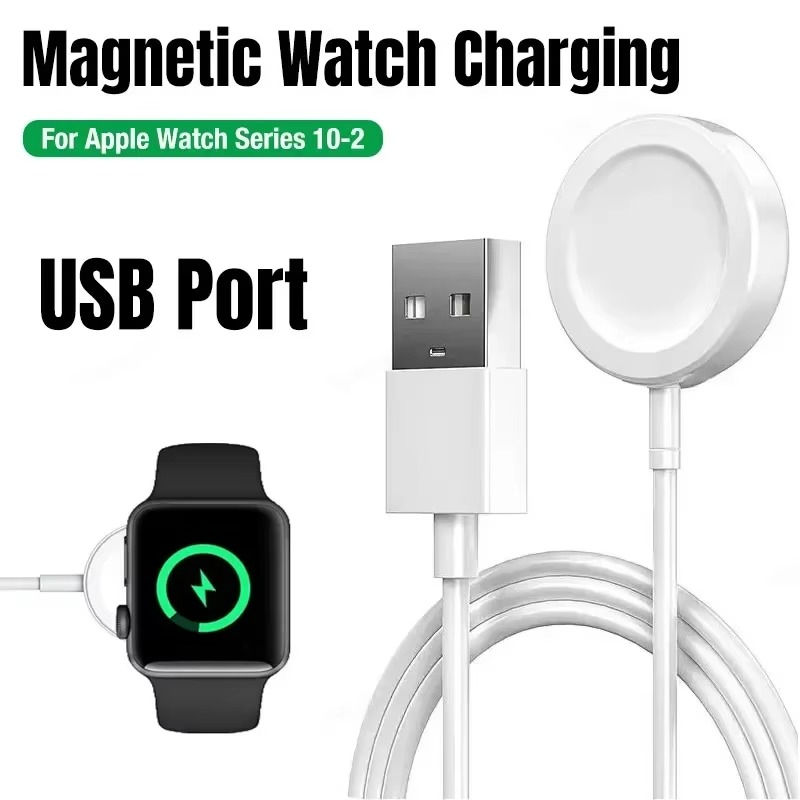 Magnetic Charger – Fast & Safe Charging for Apple Watch