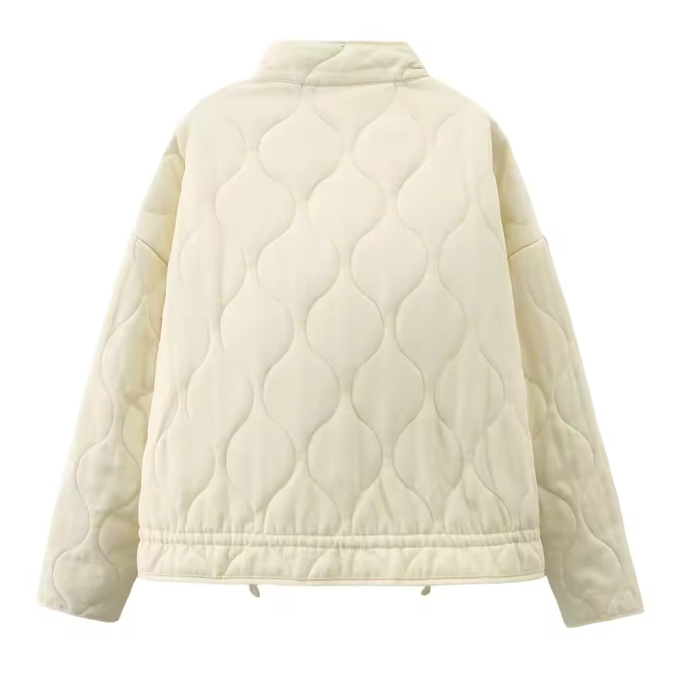 Zinnia – Padded Everyday Jacket | Pocket Detail