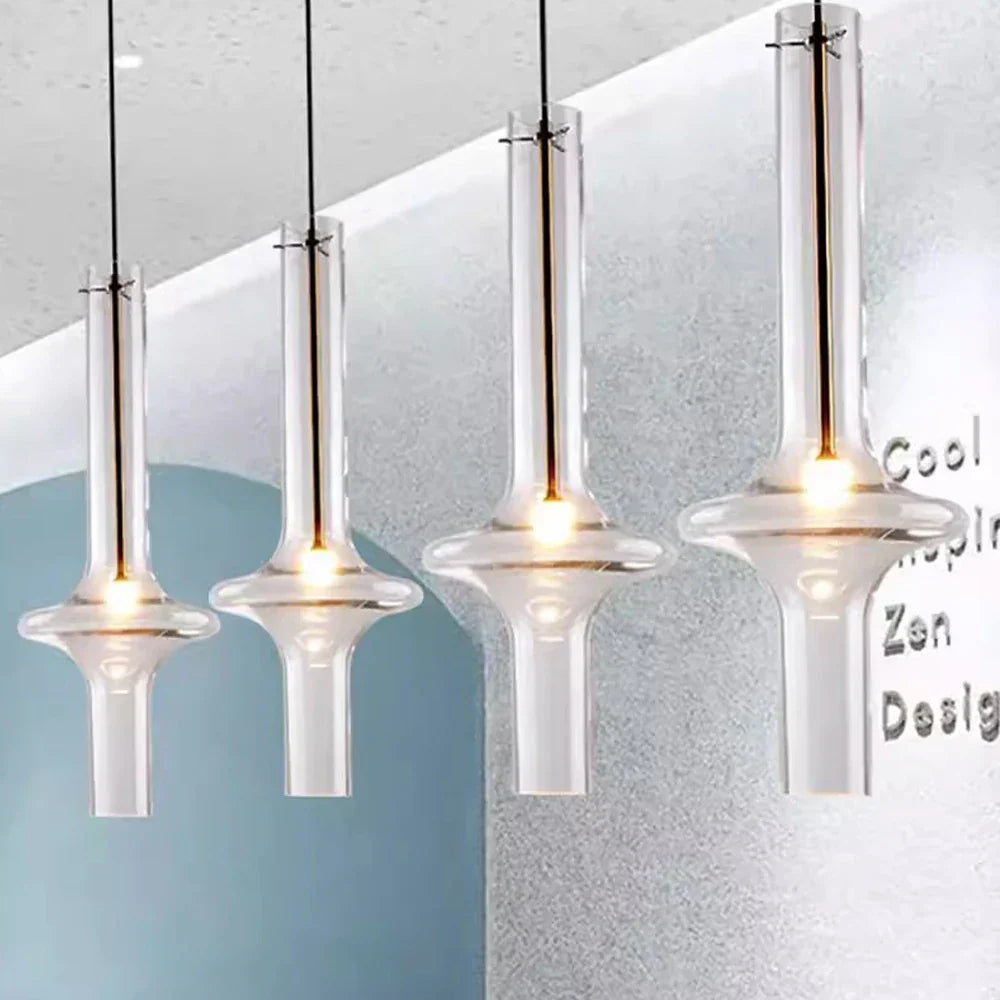 Penta Nordic LED Glass Pendant Lamp – Modern and Elegant