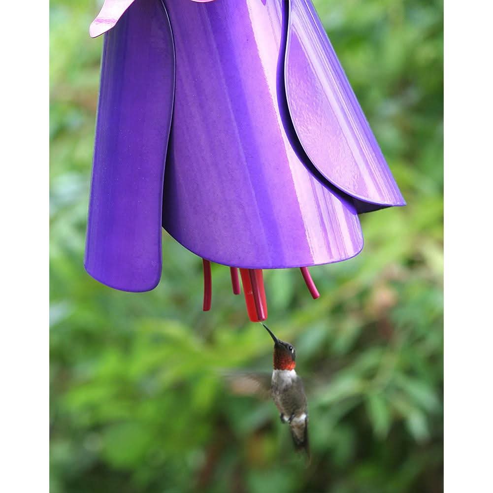 Hummingbird Flower Feeder