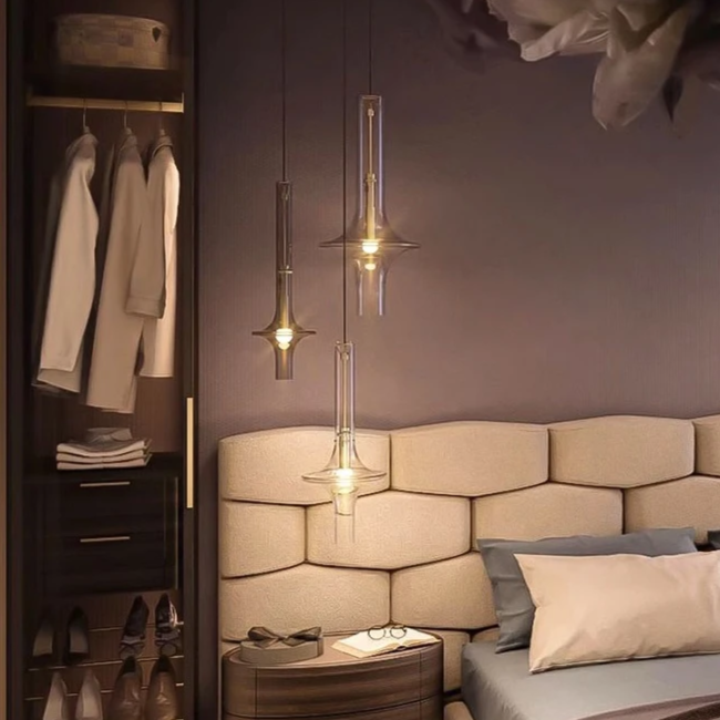 Penta Nordic LED Glass Pendant Lamp – Modern and Elegant