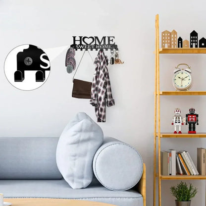 Elegant Wall-Mounted Key Holder - Stylish Solution for Keys and Accessories