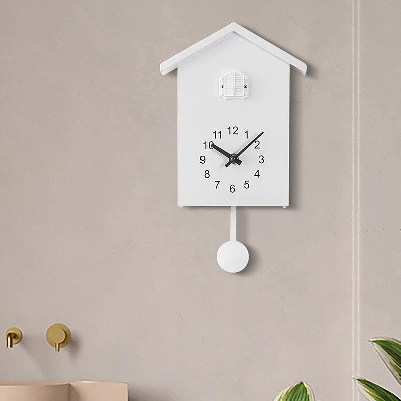 Modern Cuckoo Wall Clock - Pendulum with Unique Design