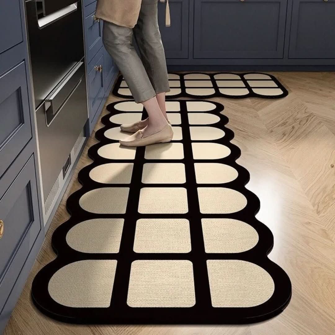 Oil-Resistant Kitchen Floor Mat