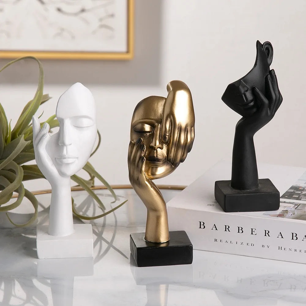 Sculture di volti astratti - Uniche e moderne