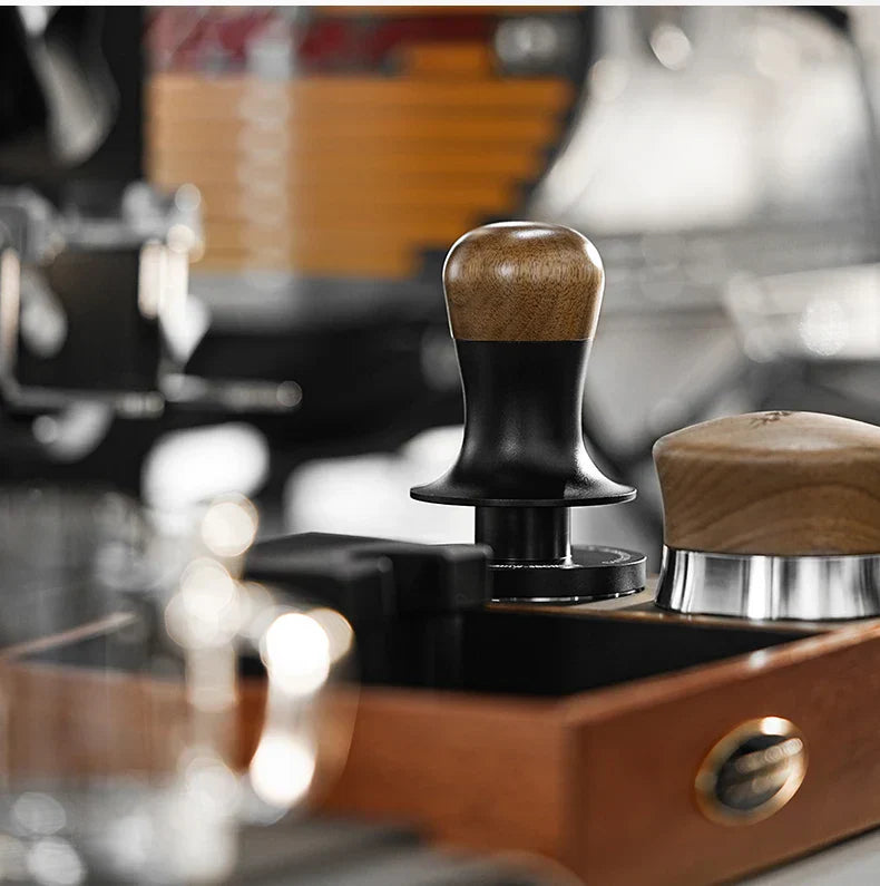 Tamper à espresso MHW-3BOMBER à ressort - Puissant - Extraction parfaite