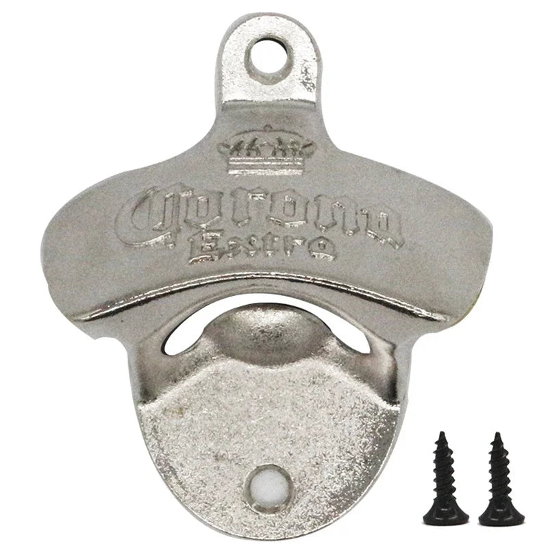 Vintage Wall Bottle Opener - Stylish and Durable