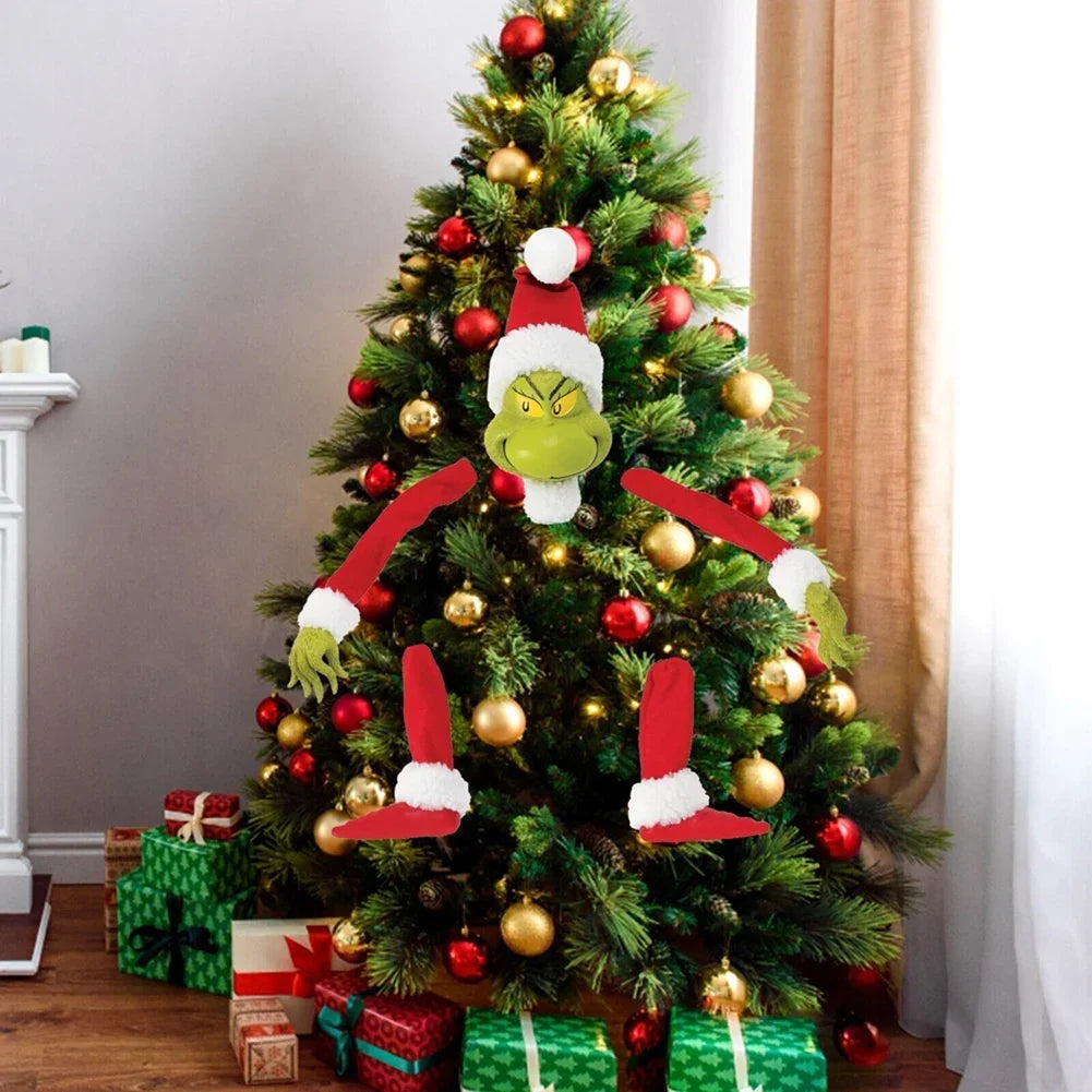 Bambola decorativa natalizia del Grinch - Per una gioia festosa e creativa