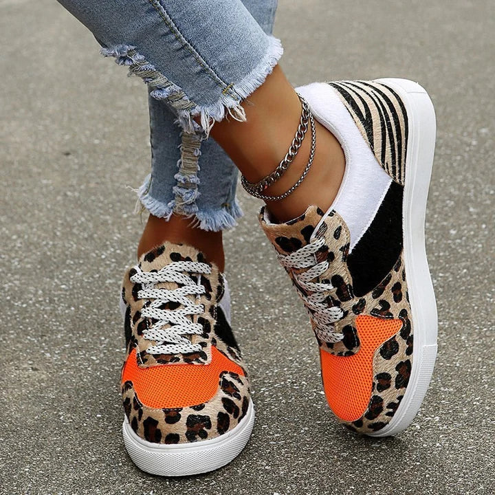Pump - Comfortable Leopard Print Women's Shoes