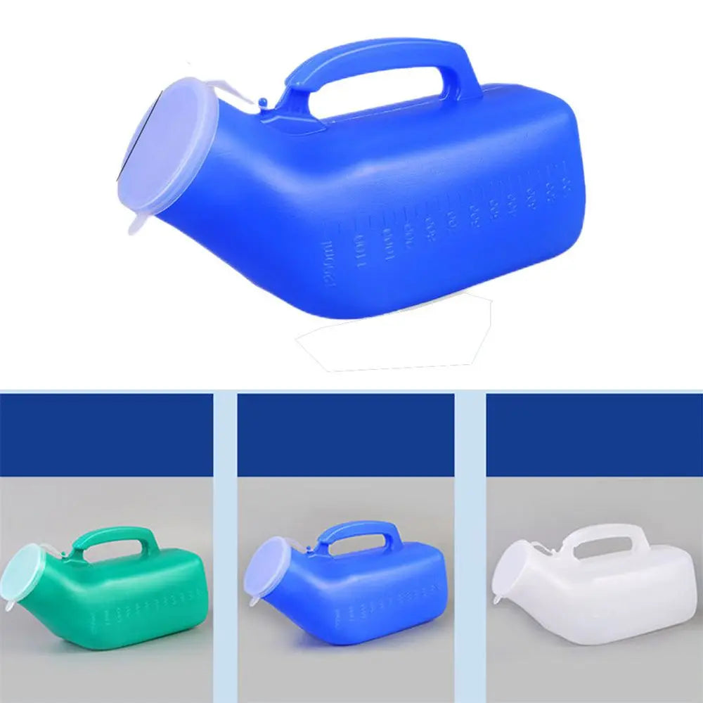 Orinal portátil de 1200ml – Práctico y cómodo para viajar, acampar y realizar actividades al aire libre