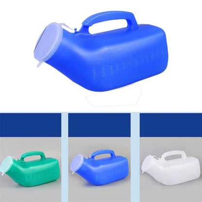 Orinal portátil de 1200ml – Práctico y cómodo para viajar, acampar y realizar actividades al aire libre