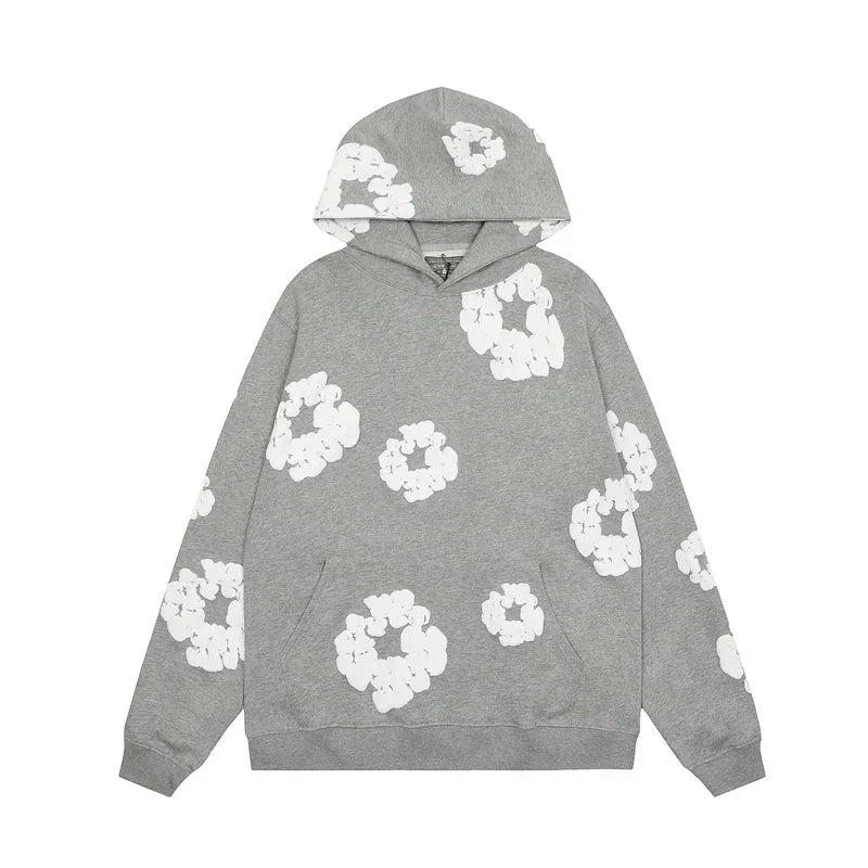Stylish Casual Floral Hoodie for Women - Celisa