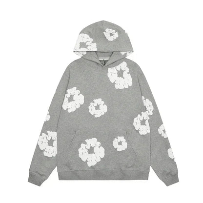 Stylish Casual Floral Hoodie for Women - Celisa