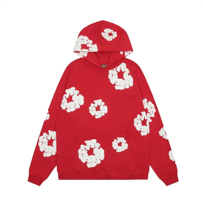 Stylish Casual Floral Hoodie for Women - Celisa