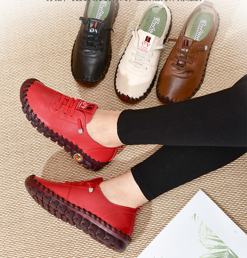 Flexible Slip-Ons with Orthopedic Support for Women