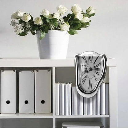 Melting Clock - Surrealist Style - Unique Decorative Artwork