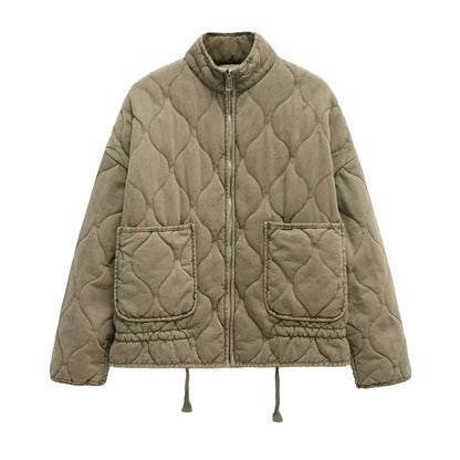 Zinnia – Padded Everyday Jacket | Pocket Detail