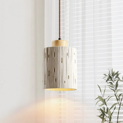 Retro LED Concrete Pendant Light - Modern Industrial Atmosphere