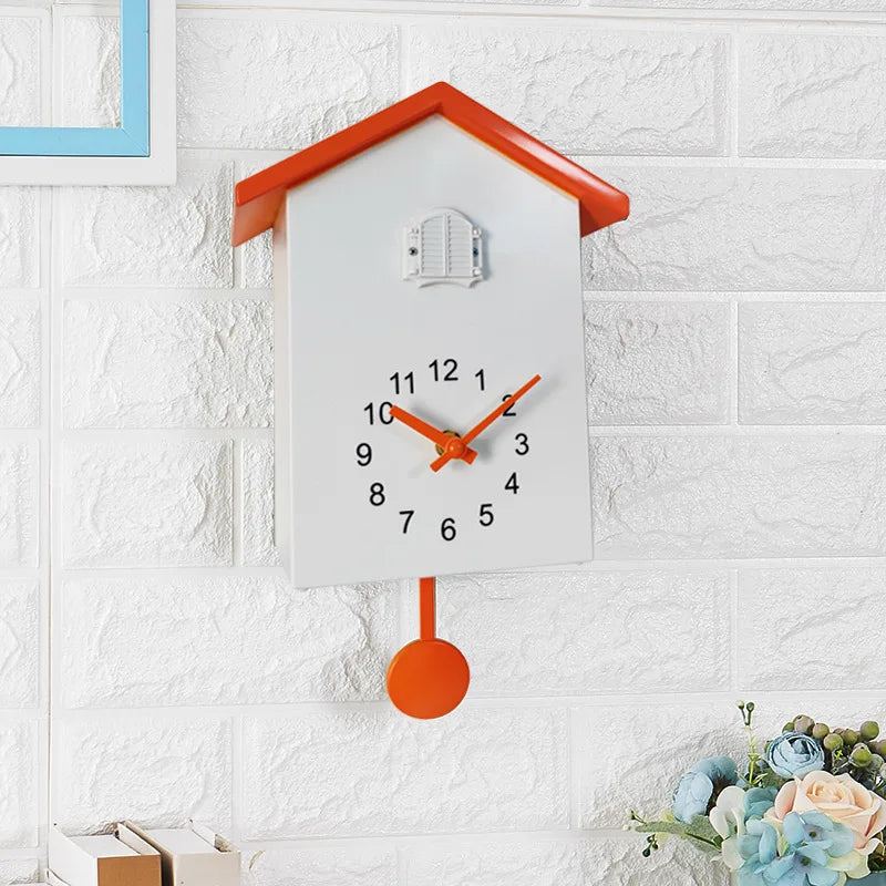 Modern Cuckoo Wall Clock - Pendulum with Unique Design