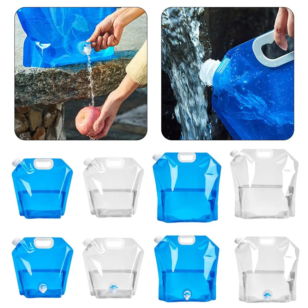 Foldable Water Storage Bag - Portable Water Bag 5/10L