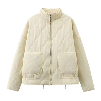Zinnia – Padded Everyday Jacket | Pocket Detail