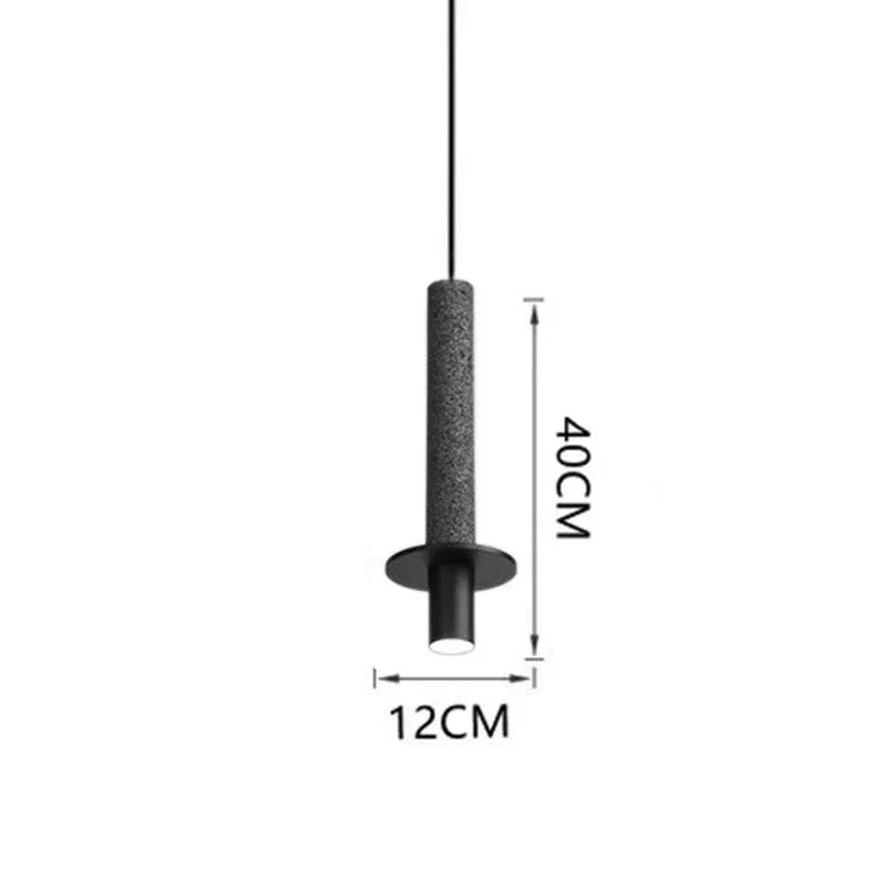 Portavelas LED nórdico minimalista para interiores modernos